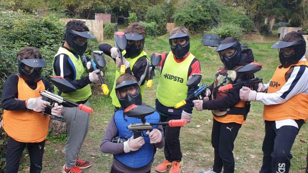 enfant paintball valence